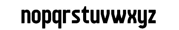 Deniro Guide Font LOWERCASE