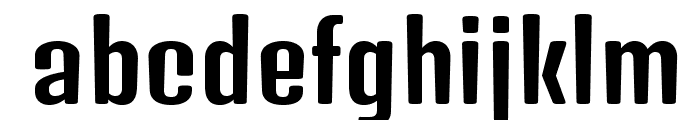 DenkOne-Regular Font LOWERCASE
