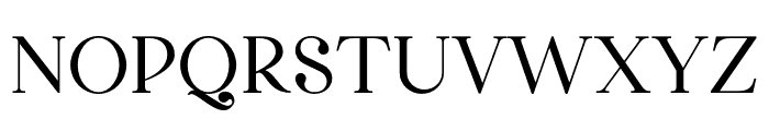 Dentra Regular Font UPPERCASE