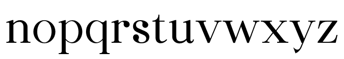 Dentra Regular Font LOWERCASE