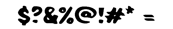 Denyut2 Font OTHER CHARS