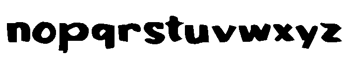 Denyut2 Font LOWERCASE