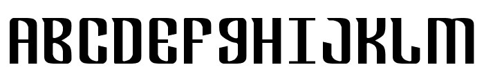 Department H Expanded Font UPPERCASE