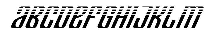 Department H Halftone Italic Font LOWERCASE