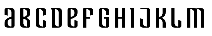 Department H Title Font LOWERCASE