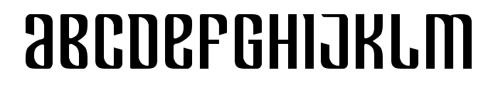 Department H Font LOWERCASE
