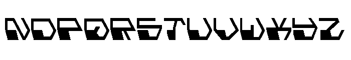 Deranian Condensed Font UPPERCASE