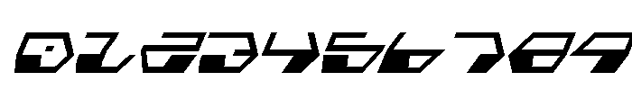 Deranian Italic Font OTHER CHARS