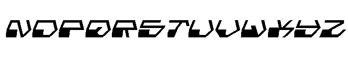 Deranian Italic Font LOWERCASE