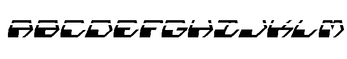 Deranian Laser Italic FONT
