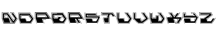 Deranian Pro Font UPPERCASE