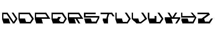 Deranian Font UPPERCASE