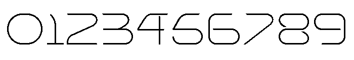 Deras Demo Light Font OTHER CHARS