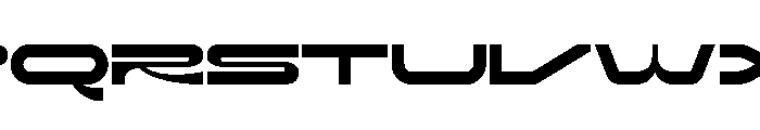 Deroka Regular Font LOWERCASE