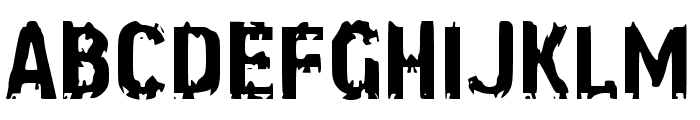 Dersik Font UPPERCASE