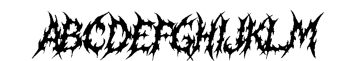 Desecrate Italic FONT