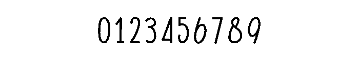 Design Modern Font OTHER CHARS