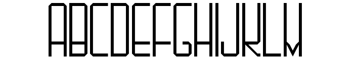 Design#1 Regular Font LOWERCASE