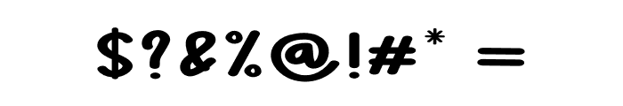 Designer Font OTHER CHARS