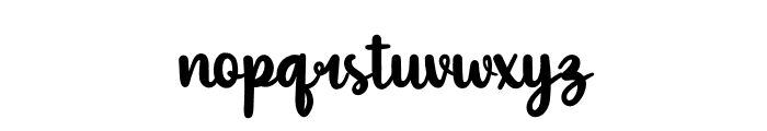 Destain Personal Font LOWERCASE