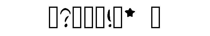 Destiny Island Regular Font OTHER CHARS