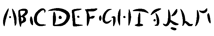 Destiny Island Regular Font UPPERCASE