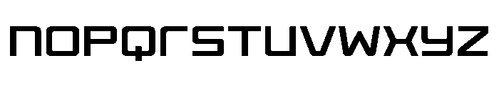 Destrod Only For Personal Use Regular Font LOWERCASE