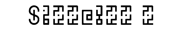 Deus Antics Font OTHER CHARS
