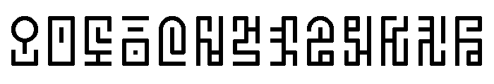 Deus Antics Font UPPERCASE