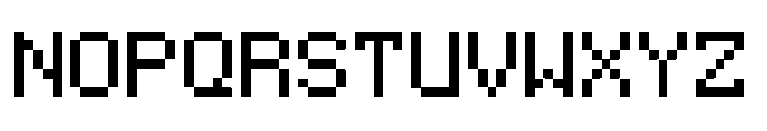 Devil Children GBC English Patch Font Regular Font UPPERCASE