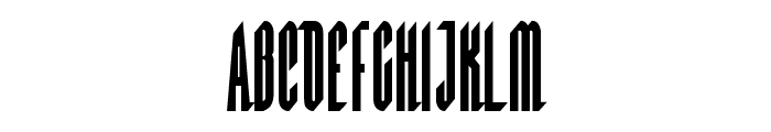 Devil Summoner Condensed Font UPPERCASE
