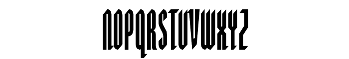 Devil Summoner Condensed Font LOWERCASE