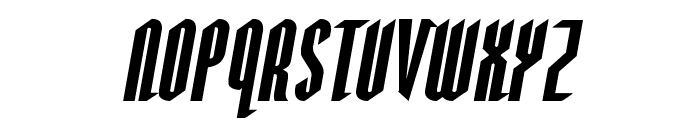 Devil Summoner Expanded Italic Font UPPERCASE