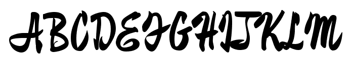 Devonshire-Regular Font UPPERCASE