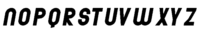 Dexoljack Italic Font UPPERCASE
