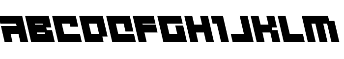 deep data cube leftalic Font UPPERCASE