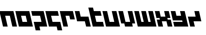 deep data cube leftalic Font LOWERCASE