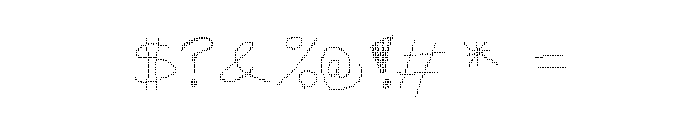 degueulasse Regular Font OTHER CHARS