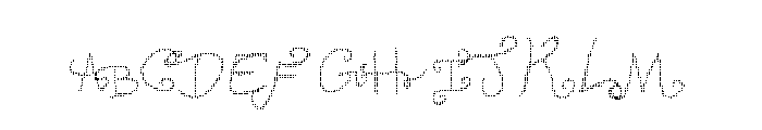 degueulasse Regular Font UPPERCASE