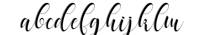 delaney Font LOWERCASE