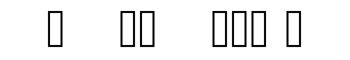 delave Font OTHER CHARS