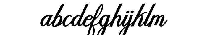 delightful-script Font LOWERCASE