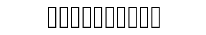 DecoType Naskh Regular Font OTHER CHARS