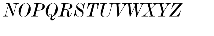 De Vinne Text Italic Font UPPERCASE
