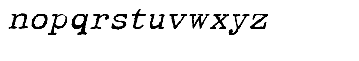 Dear John Italic Font LOWERCASE