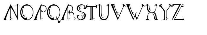 Debutante Classic Font UPPERCASE