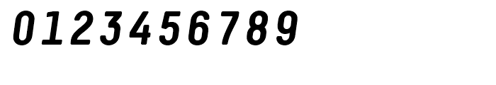 Decima Mono R Bold Italic Font OTHER CHARS