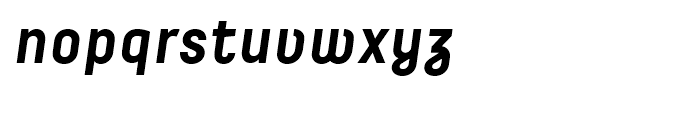 Decima Pro Bold Italic Font LOWERCASE