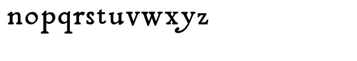 Decimosexto NF Regular Font LOWERCASE