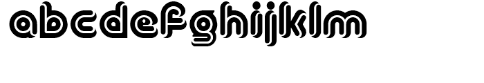 Decked Out NF Regular Font LOWERCASE